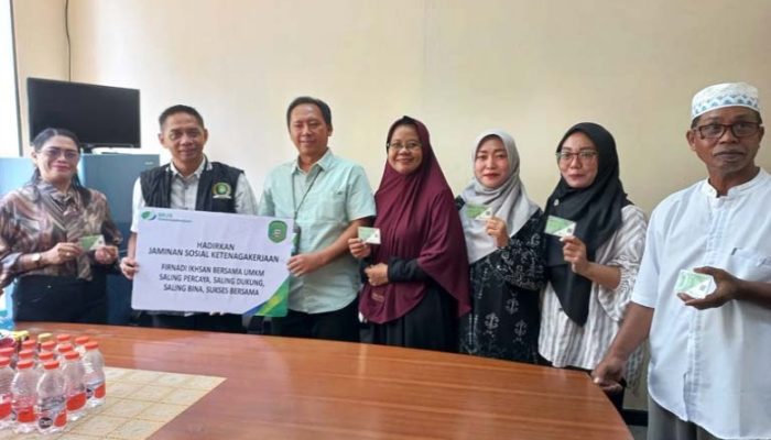 Firnadi Ikhsan Peduli Pelaku UMKM, Bantu Miliki BPJS Ketenagakerjaan