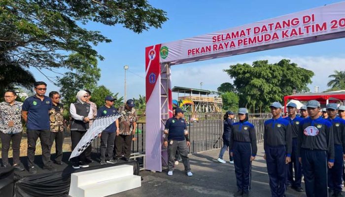 Sekda Sri Wahyuni Lepas Kirab Pemuda 2023