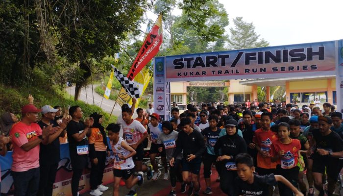 190 Peserta Berlaga di Lomba Lari Lintas Alam KTRS ke 2