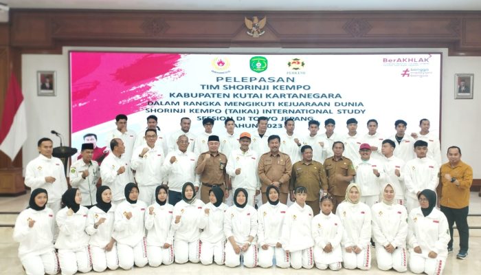 33 Atlet Kempo Kukar Ikuti Kejuaraan Shironjo Kempo Word International Studi Session di Jepang