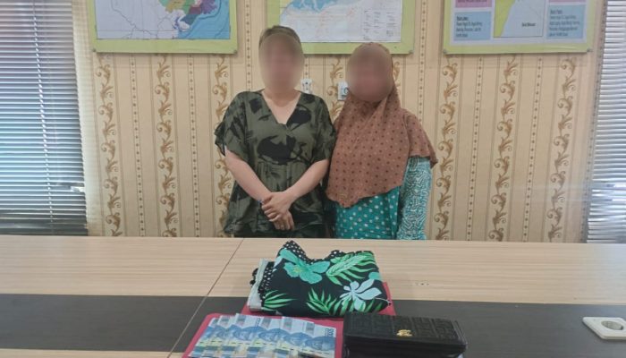 Satpolairud Polres Kukar Tangkap Dua Pengedar Sabu di Kecamatan Anggana