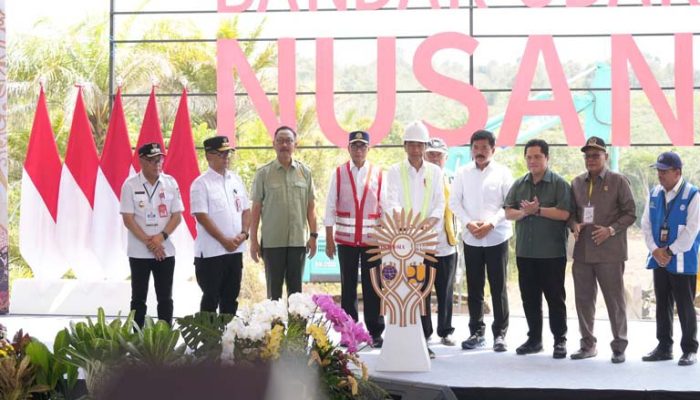 Pembangunan Bandara IKN Diresmikan Presiden Joko Widodo