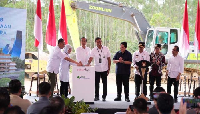 Presiden Jokowi Groundbreaking Komplek Perkantoran Bank Indonesia