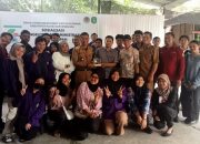 Pelajari Pengelolaan Sampah, Mahasiswa Fakultas Pertanian Unikarta Kunjungi Bank Sampah Maluhu