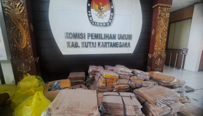 Kertas suara pemilu 2024 rusak