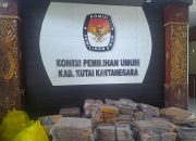 KPU Kukar Temukan 1.787 Surat Suara Pemilu 2024 Rusak