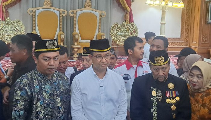 Minta Doa Restu, Anies Baswedan Kunjungi Sultan Kutai Kartanegara