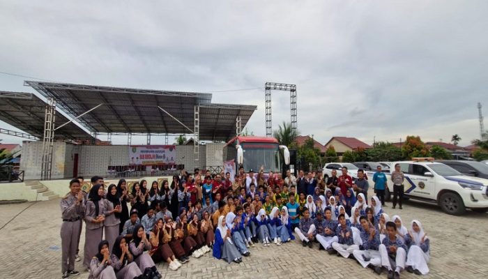 Operasional Bus Sekolah di Kecamatan Muara Jawa dimulai sejak pukul 06.00