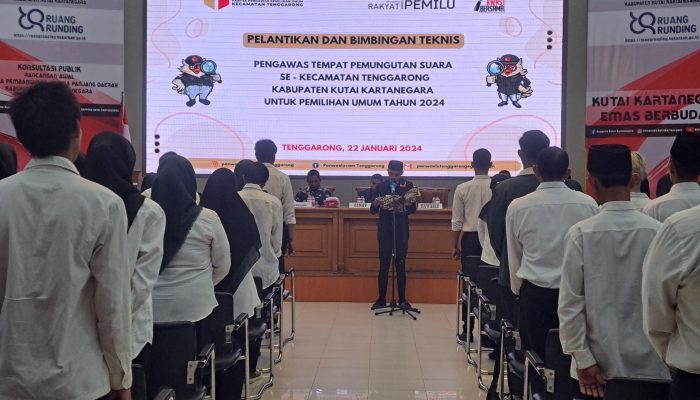 338 PTPS Tenggarong Dilantik, Dirangkai Bimtek