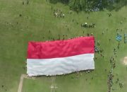 Bupati Edi Damansyah Pimpin Upacara Peringatan Merah Putih Sangasanga ke-77