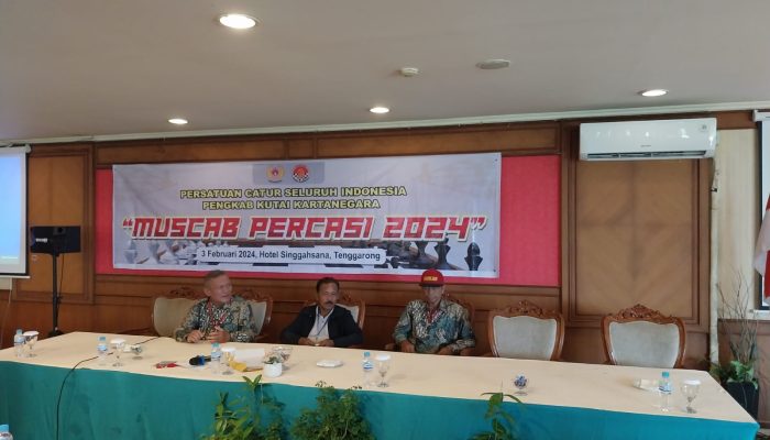 Hasil Muscab, Mulyadi Pimpin Percasi Kutai Kartanegara Periode 2024-2028