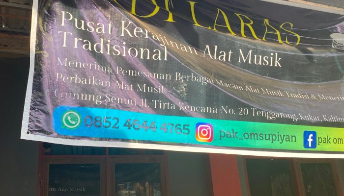 Pengrajin Alat Musik Ardi Laras Raup Untung Puluhan Juta
