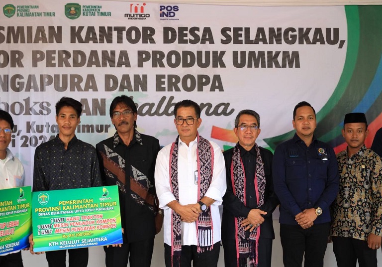 Pj Gubernur Kaltim resmikan