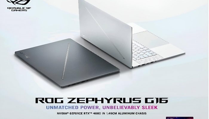 ASUS ROG Resmi Rilis Laptop Gaming Terbaru, ROG Zephyrus G16 (GU605)