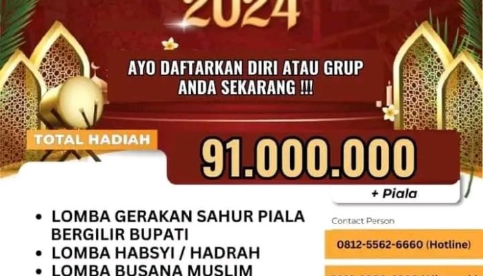Meriahkan Ramadan, Dispar Kukar Bakal Gelar Berbagai Lomba