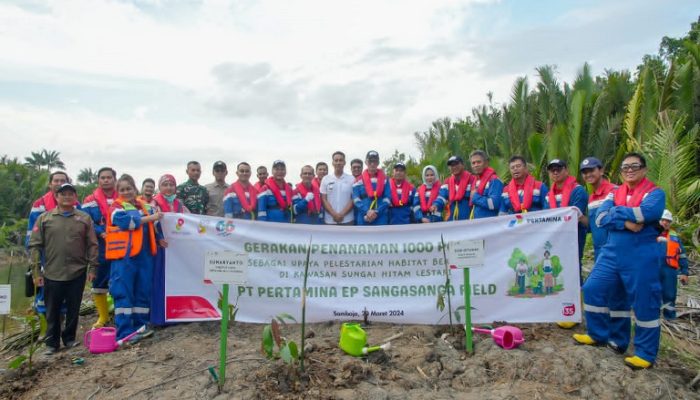 Dukung Konservasi Bekantan dan Pengurangan Emisi Karbon, Dirut PT Pertamina Hulu Indonesia Resmikan Fasilitas Ekowisata di Kukar