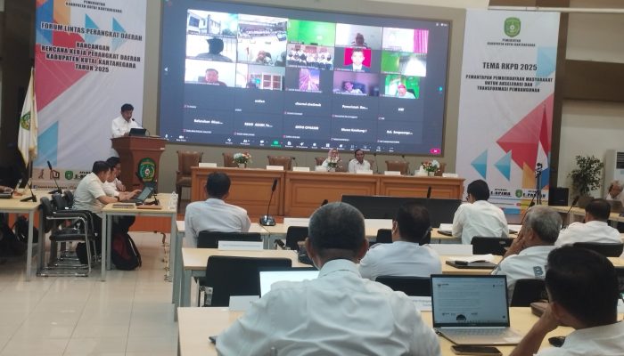 Sekda Kukar Buka Forum Lintas Perangkat Daerah Renja 2025