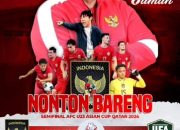 Nobar Semifinal AFC U23 Asian Cup, Bupati Edi Ajak Masyarakat Kukar Dukung Timnas U23