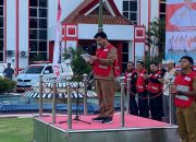 Pimpin Apel Siaga Lebaran, Ini Pesan Sekda Sunggono