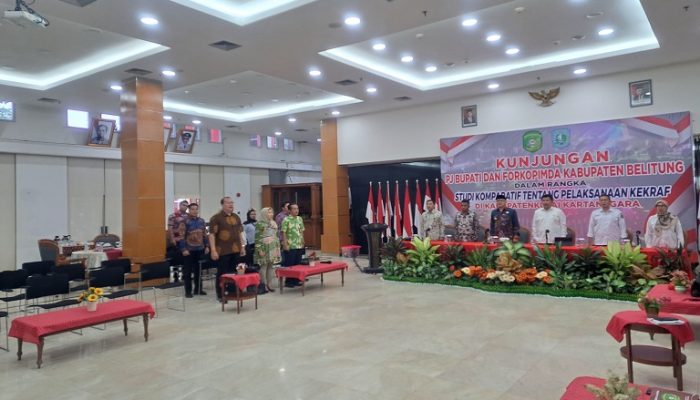 Sekda Kukar Sambut Baik Kunjungan Pj Bupati Belitung Terkait Studi Komparatif Pelaksanaan Kekraf