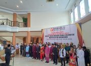 Lantik 59 Anggota Panwaslu Kecamatan, Ketua Bawaslu Kukar Tekankan Jaga dan Kawal Demokrasi
