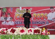 Bupati Kukar Buka Festival Cenil 2024, Peringati HUT ke-41 Desa Kota Bangun III