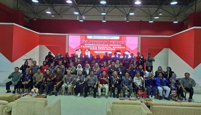45 Peserta Ikuti Pelatihan Teknis Kewirausahaan Pemuda Dispora Kukar