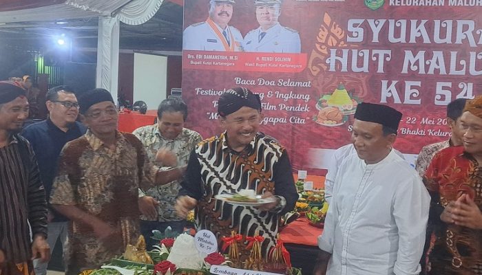 HUT Kelurahan Maluhu ke 54, Tri Joko: Jaga Kekompakan dan Kebersamaan untuk Membangun Maluhu
