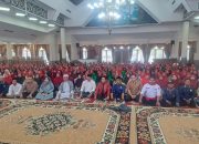 Kepala DPMD Arianto Hadiri Acara Halal Bihalal Anggota KWT se-Kukar