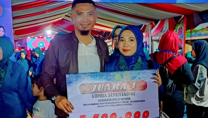 HKG PKK ke-52 Kukar, Dasawisma Kusumawardhani Kelurahan Maluhu Sabet Juara I