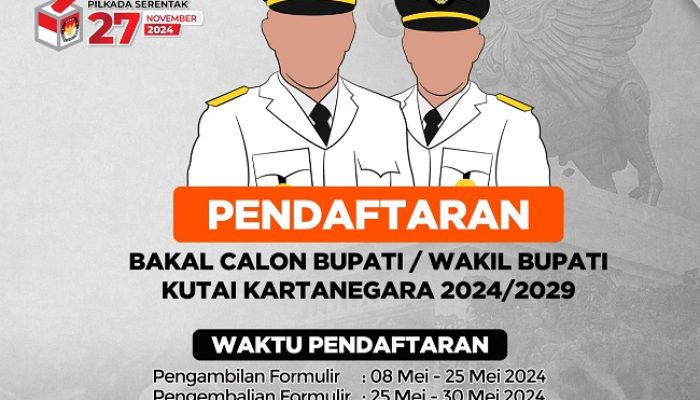PKS Kukar Buka Pendaftaraan Bakal Calon Kepala Daerah