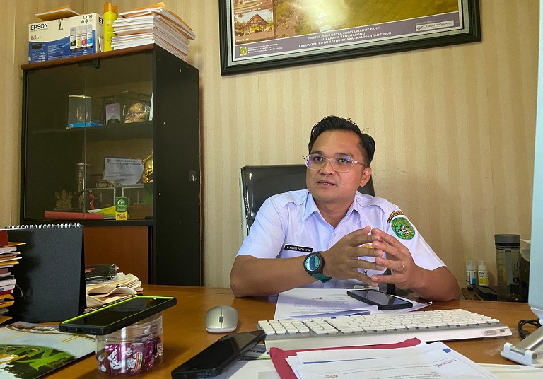 Ridha Fatrianta, Kepala Bidang Pengembangan Destinasi Pariwisata Dispar Kukar,