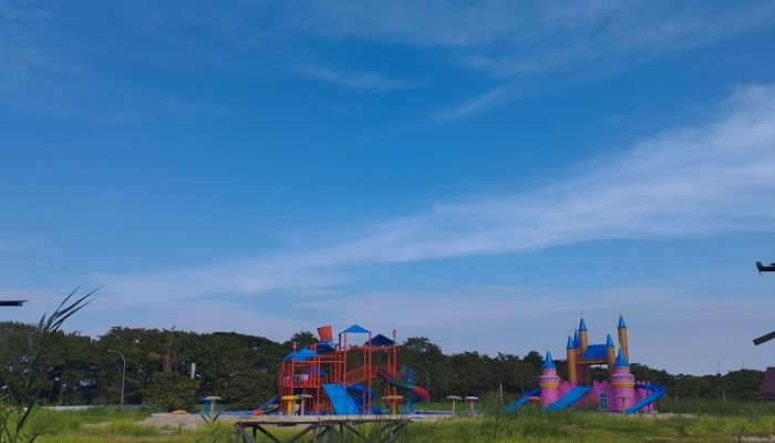 Wahana Waterboom Pulau Kumala Bakal Ada Kolam Arus dan Ombak