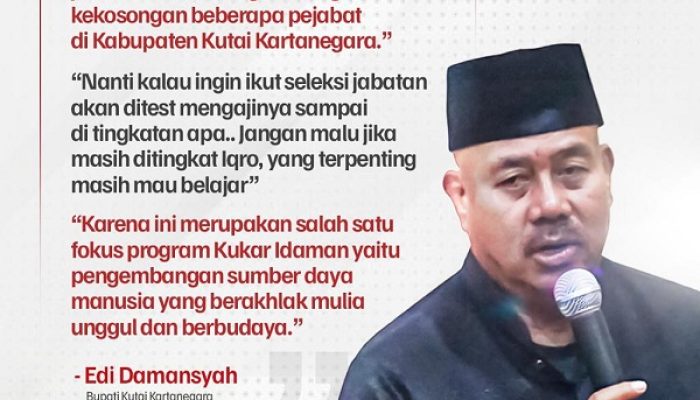 Mengaji Akan jadi Salah Satu Syarat Seleksi Jabatan