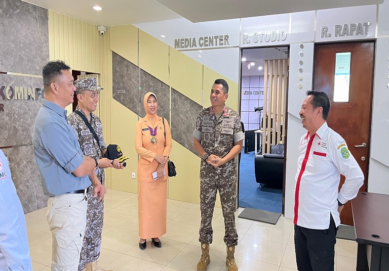 Kunjungan Diskominfo Kukar