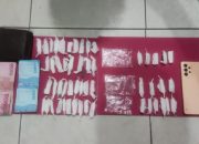 Polisi Tangkap Terduga Pengedar Narkoba di Kota Bangun