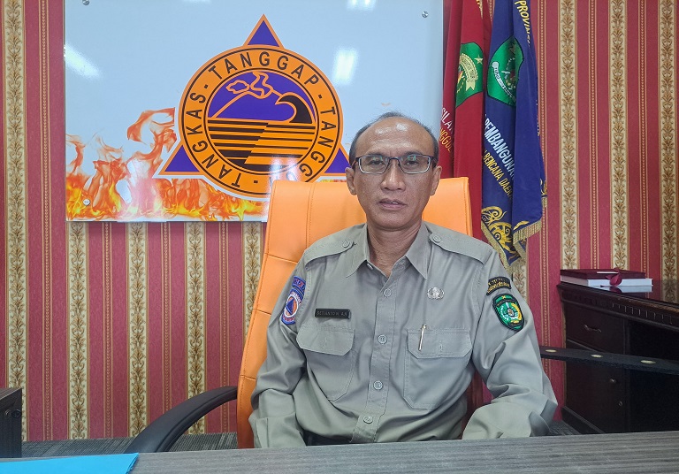 Kepala BPBD Kukar Setianto Nugrho Aji