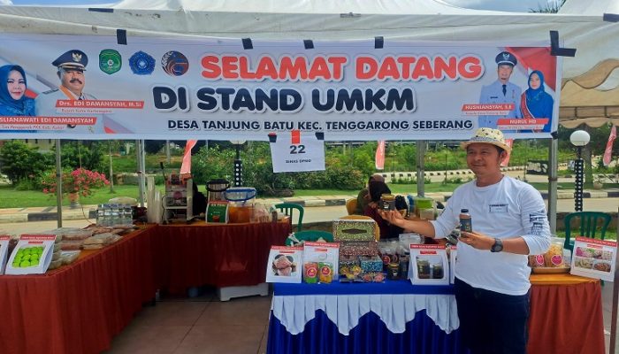 UMKM Desa Tanjung Batu Turut Berpartisipasi pada Event Kota Raja Running Festival