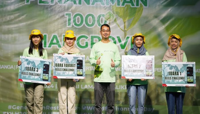 Peringati Hari Lingkungan Hidup Sedunia, Grup PHI Tanam 1.200 Bibit Mangrove di Wilayah Kaltim