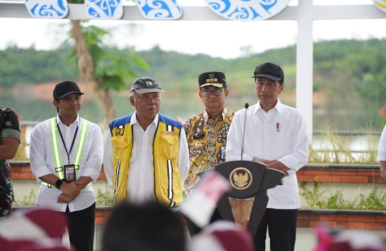 Peresmian Bendungan Semoi