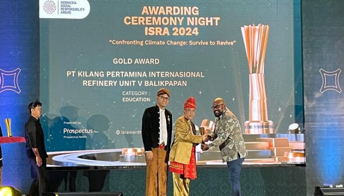 Konsisten Tingkatkan Kualitas SDM di PPU, Kilang Pertamina Unit Balikpapan Sabet Penghargaan ISRA