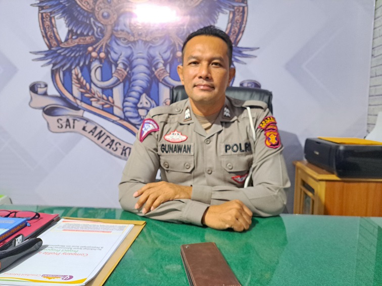 Aiptu Gunawan, Baur SIM Satlantas Polres Kukar