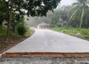Masyarakat Desa Rapak Lambur Nikmati Jalan Mulus