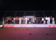 Sekda Sri Mulyani Resmi Buka East Borneo International Folklore Festival