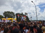 Tumpah Ruah, Massa Pendukung Antar Dendi-Alif Daftar ke KPU Kukar