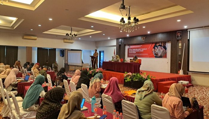 80 Guru PAUD Kukar Ikuti Diklat Berjenjang Tingkat Dasar Tahun 2024