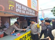 Kapolres Kukar Lakukan Pengecekan Pengamanan Pendaftaran Bacalon Pilkada 2024