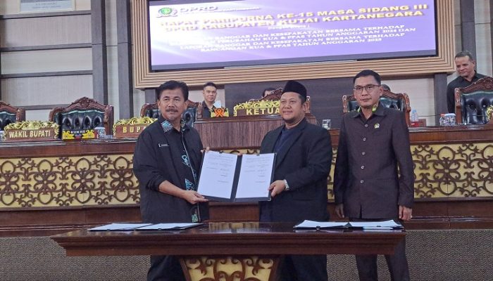 KUA-PPAS Perubahan 2024 Disepakati Pemkab dan DPRD Kukar, Nilainya Bertambah Rp1,6 Triliun