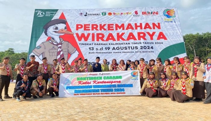 Kukar Ikuti Perkemahan Wirakarya Kaltim