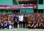 Presiden Joko Widodo Kunjungi SMKN 1 Tanah Grogot